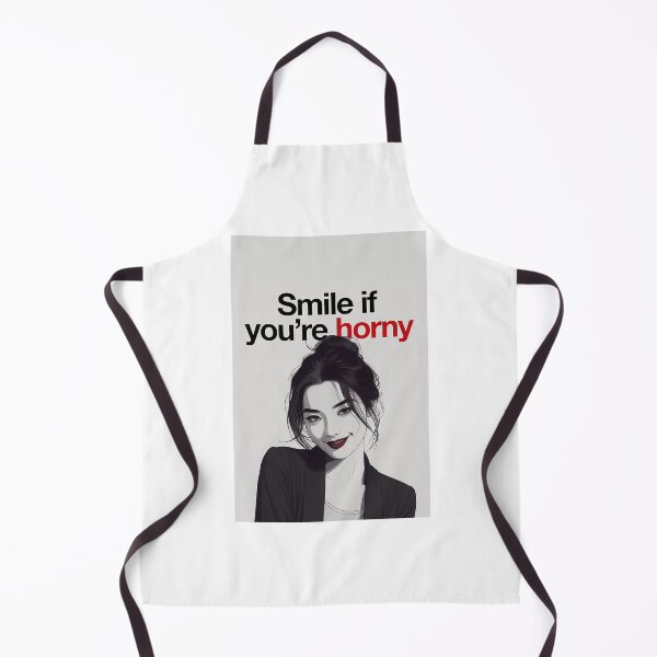 Item preview, Smile If You're Horny | Cheeky Funny Shirt designed and sold by FatCatStudios.