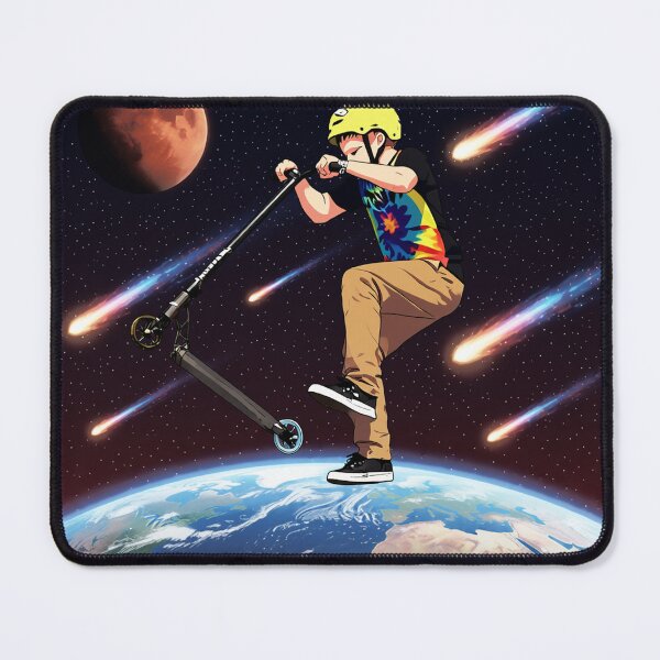 Item preview, Scooting For The Stars - Scooter Rider In Space designed and sold by NaturePrints.