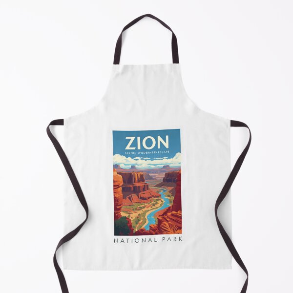 Item preview, Zion Scenic Wilderness Escape National Park Travel Hiking Outdoors Adventure designed and sold by Simsimah26Parks.