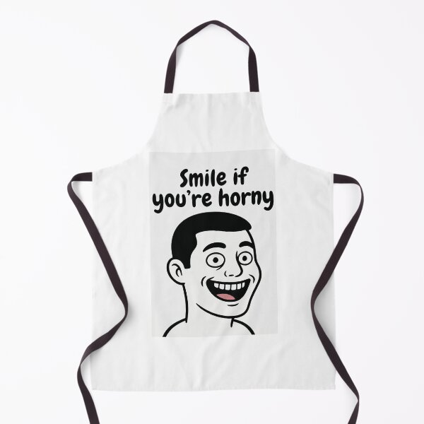 Item preview, Smile If You're Horny | Cheeky Funny Shirt designed and sold by FatCatStudios.
