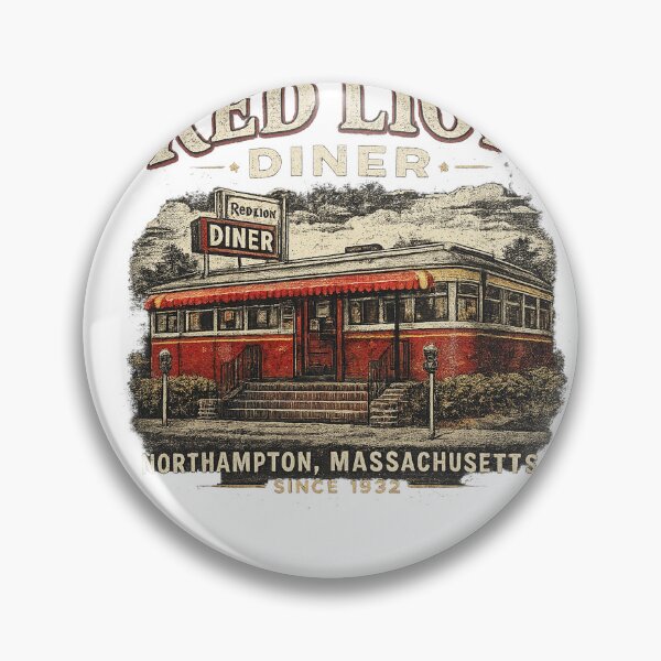 Item preview, Red Lion Diner designed and sold by The Past in Threads.