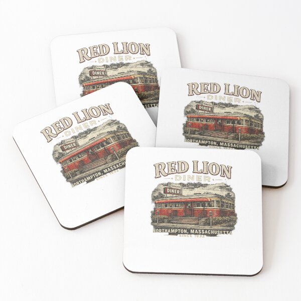 Item preview, Red Lion Diner designed and sold by The Past in Threads.