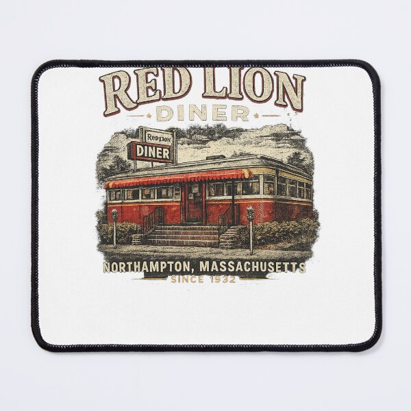 Item preview, Red Lion Diner designed and sold by The Past in Threads.