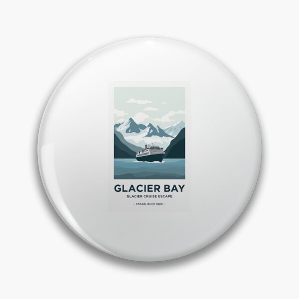 Item preview, Glacier Bay Glacier Cruise Escape Established 1980 Alaska Travel Vacation designed and sold by Simsimah26Parks.