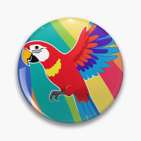Item preview, Art - Exotic Bird, 1970s Pop Decorative Motif designed and sold by AnimeShin.