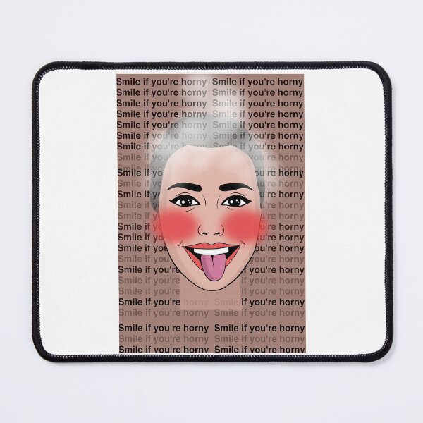 Item preview, Smile If You're Horny | Cheeky Funny Shirt designed and sold by FatCatStudios.