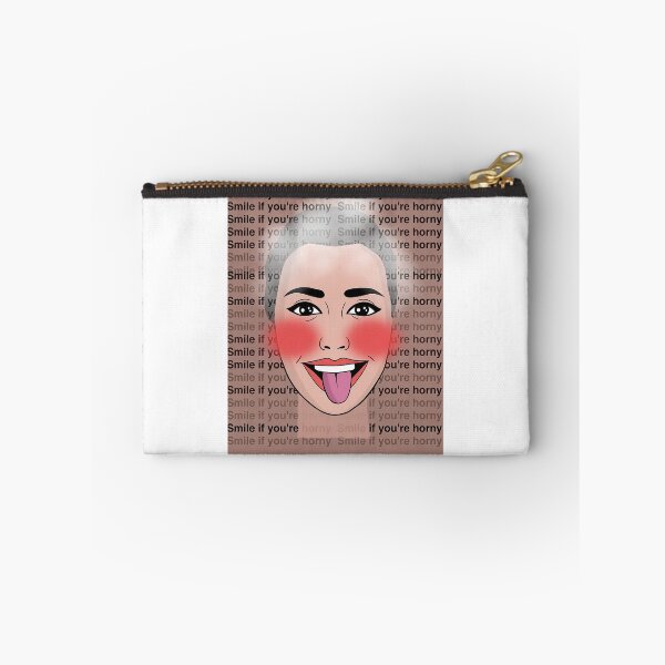Item preview, Smile If You're Horny | Cheeky Funny Shirt designed and sold by FatCatStudios.