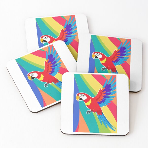 Item preview, Art - Exotic Bird, 1970s Pop Decorative Motif designed and sold by AnimeShin.