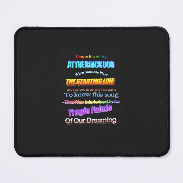 Item preview, black dog wordart lyrics designed and sold by jademariemusic.
