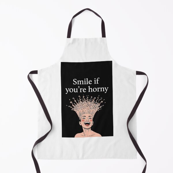 Item preview, Smile If You're Horny | Cheeky Funny Shirt designed and sold by FatCatStudios.