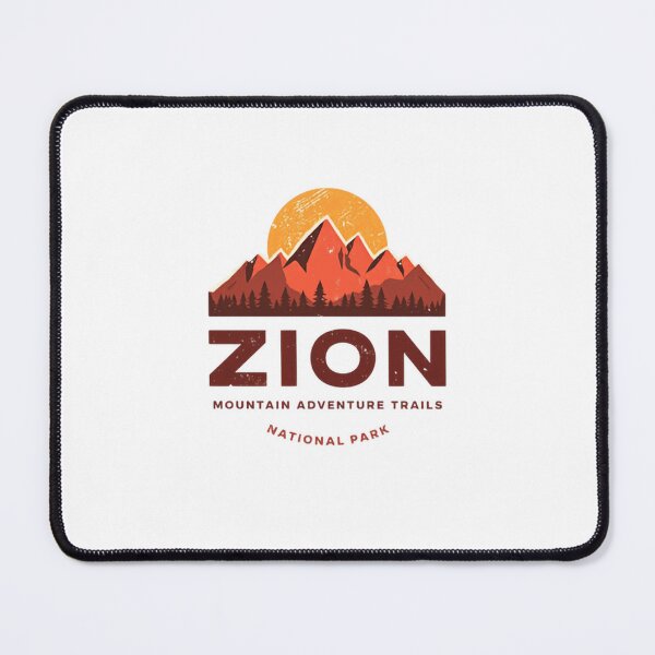 Item preview, Zion Mountain Adventure Trails National Park Hiker Traveler Outdoors designed and sold by Simsimah26Parks.