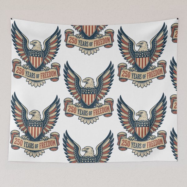 Item preview, Betsy Ross Flag Eagle Semiquincentennial 1776-2026 | Vintage America 250 Years Independence Day Shirt designed and sold by CutPawStudio.