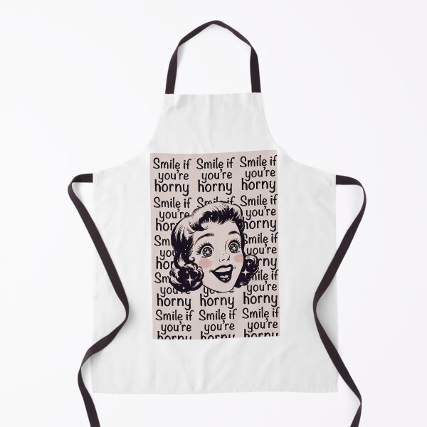 Item preview, Smile If You're Horny | Cheeky Funny Shirt designed and sold by FatCatStudios.