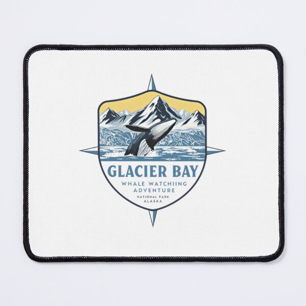 Item preview, Glacier Bay Whale Watching Adventure National Park Alaska Travel Souvenir designed and sold by Simsimah26Parks.