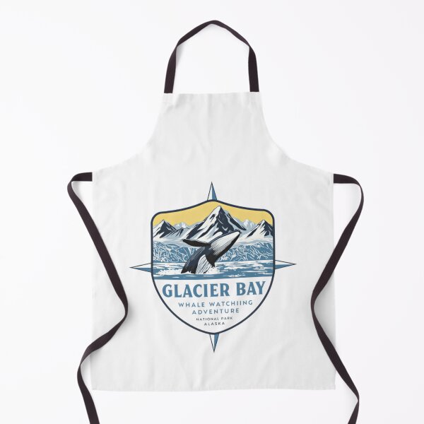 Item preview, Glacier Bay Whale Watching Adventure National Park Alaska Travel Souvenir designed and sold by Simsimah26Parks.