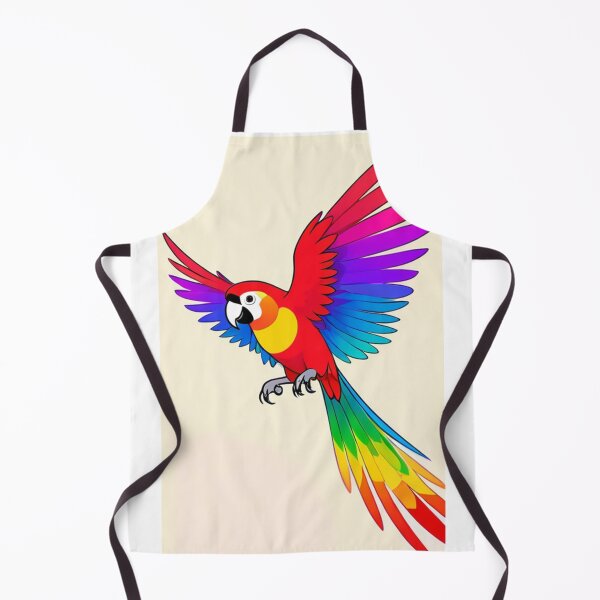 Item preview, Art - Exotic Macaw, Colorful Digital Illustration designed and sold by AnimeShin.