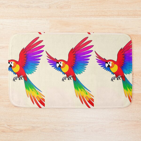 Item preview, Art - Exotic Macaw, Colorful Digital Illustration designed and sold by AnimeShin.