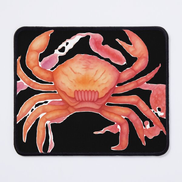 Item preview, Aesthetic Soft Watercolor Crab designed and sold by Ideniquo.