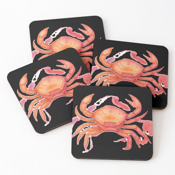 Item preview, Aesthetic Soft Watercolor Crab designed and sold by Ideniquo.