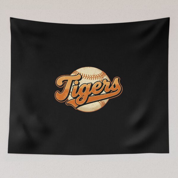 Item preview, Tigers Vintage Baseball Retro Varsity Sports designed and sold by KCasual.