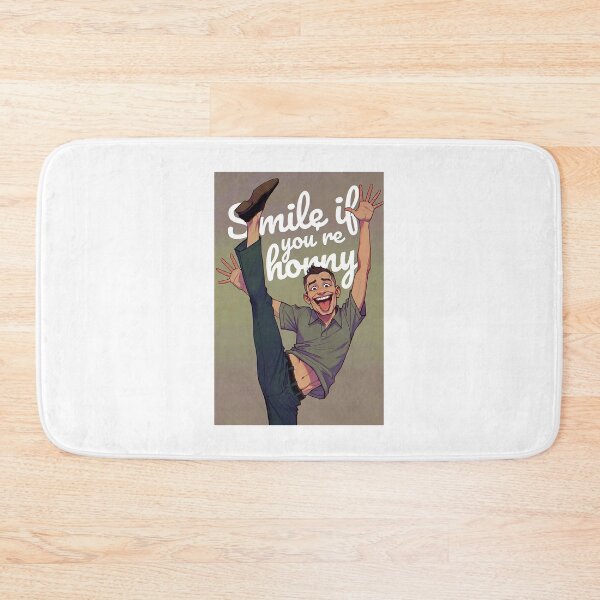 Item preview, Smile If You're Horny | Cheeky Funny Shirt designed and sold by FatCatStudios.