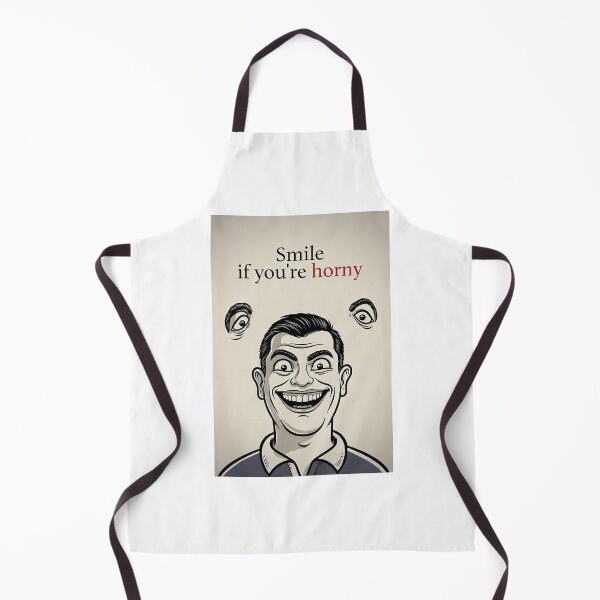 Item preview, Smile If You're Horny | Cheeky Funny Shirt designed and sold by FatCatStudios.