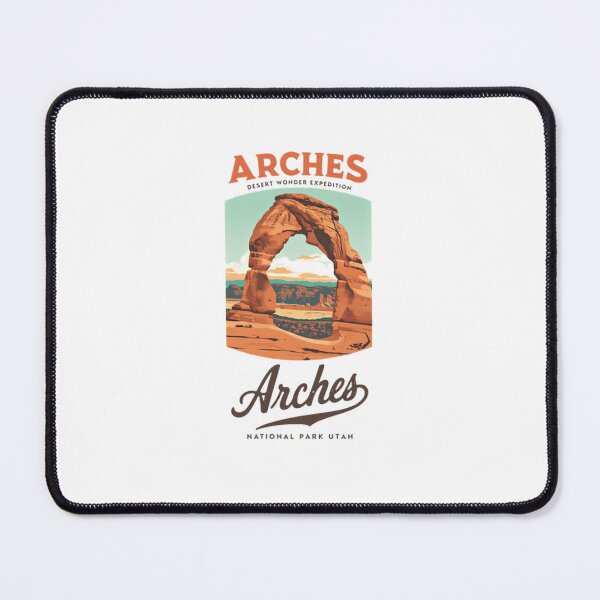Item preview, Arches Desert Wonder Expedition Arches National Park Utah Traveler Hiking Souvenir designed and sold by Simsimah26Parks.
