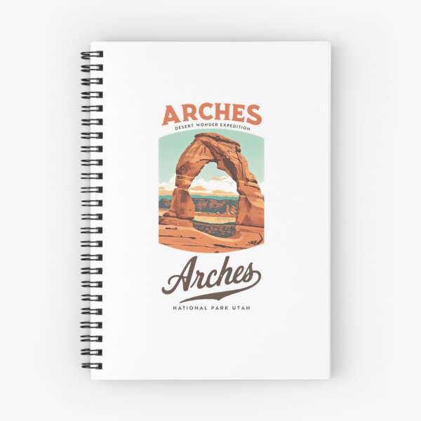 Item preview, Arches Desert Wonder Expedition Arches National Park Utah Traveler Hiking Souvenir designed and sold by Simsimah26Parks.