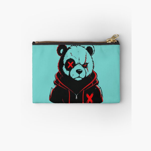 Item preview, Panda Dark Rebelle – Streetwear Mascot Hoodie Red Cross designed and sold by RAYBIL.