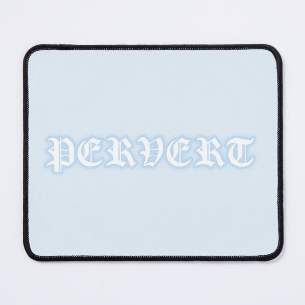 Item preview, Pastel "Pervert" Gothic Old English Text | Cute Blue Y2K Gothic Typography designed and sold by KawaiiTexts.