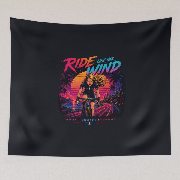 Item preview, Ride Like the Wind | Neon Velocity designed and sold by Sanctum Icons.