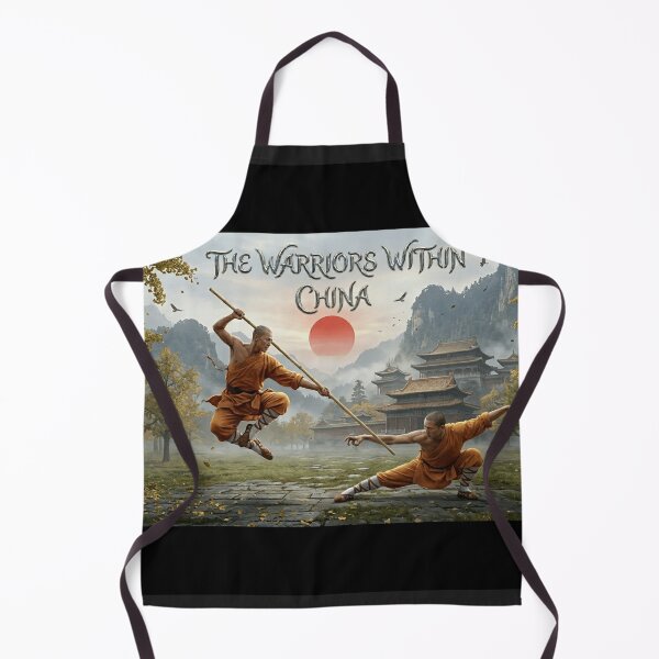 Item preview, The Warriors Within: Shaolin Monks China: 'Mind in motion, spirit in stillness' designed and sold by globetrottergfx.