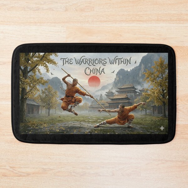 Item preview,  The Warriors Within: Shaolin Monks China:  'Mind in motion, spirit in stillness' designed and sold by globetrottergfx.