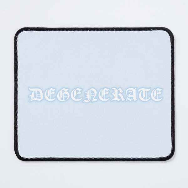 Item preview, Pastel "Degenerate" Gothic Old English Text | Cute Blue Y2K Gothic Typography designed and sold by KawaiiTexts.