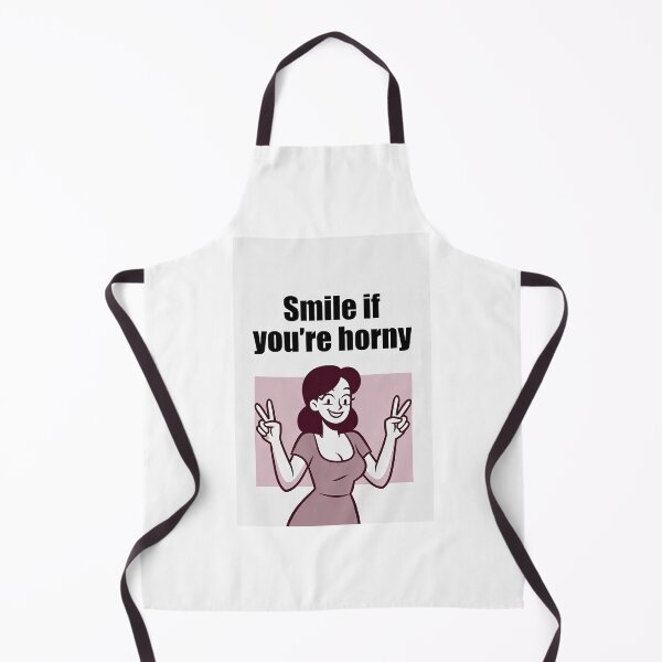 Item preview, Smile If You're Horny | Cheeky Funny Shirt designed and sold by FatCatStudios.