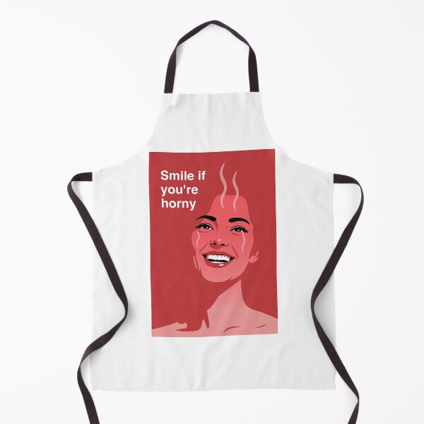 Item preview, Smile If You're Horny | Cheeky Funny Shirt designed and sold by FatCatStudios.