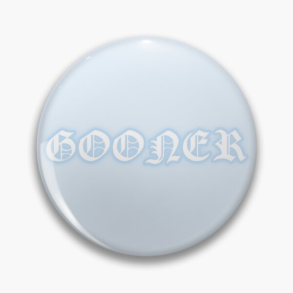 Item preview, Pastel "Gooner" Gothic Old English Text | Cute Blue Y2K Gothic Typography designed and sold by KawaiiTexts.