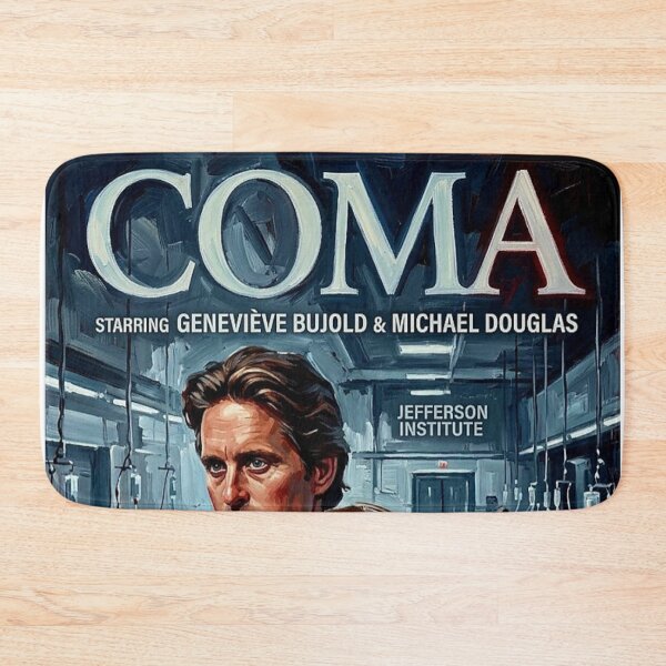 Item preview, Coma Retro Medical Sci-Fi Suspense Thriller Tribute Art Movie Poster designed and sold by Art's Diner.