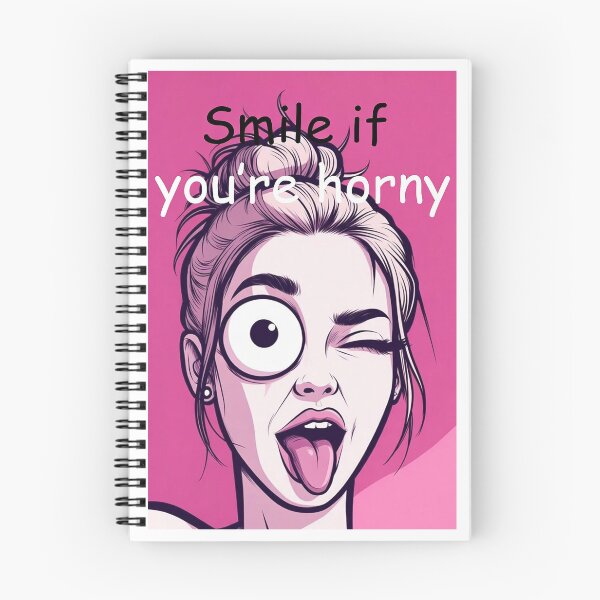 Item preview, Smile If You're Horny | Cheeky Funny Shirt designed and sold by FatCatStudios.