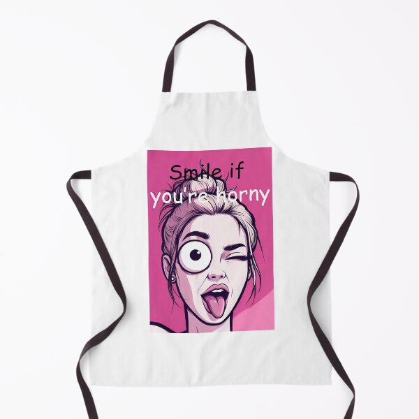 Item preview, Smile If You're Horny | Cheeky Funny Shirt designed and sold by FatCatStudios.