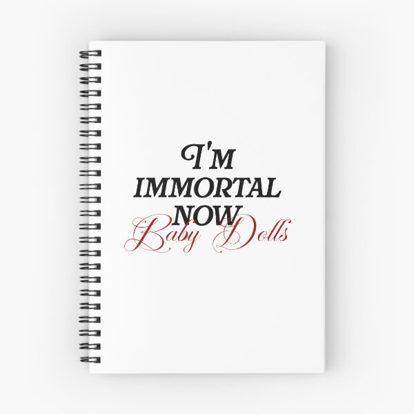 Item preview, I'm immortal now baby dolls designed and sold by madebyjadey.