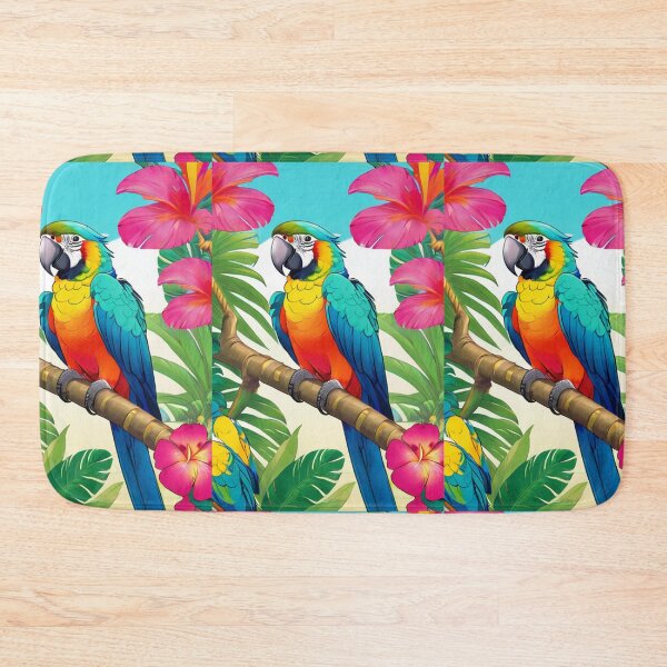 Item preview, Art - Exotic Parrot, Colorful Pop Art Style Illustration designed and sold by AnimeShin.