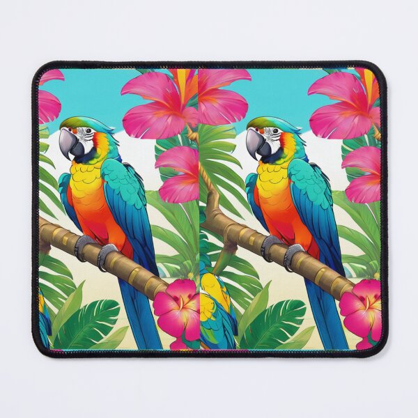 Item preview, Art - Exotic Parrot, Colorful Pop Art Style Illustration designed and sold by AnimeShin.