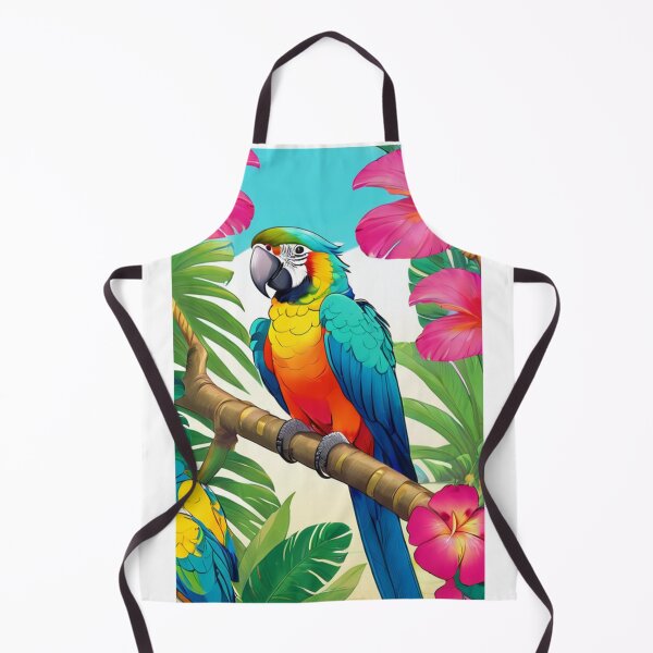 Item preview, Art - Exotic Parrot, Colorful Pop Art Style Illustration designed and sold by AnimeShin.