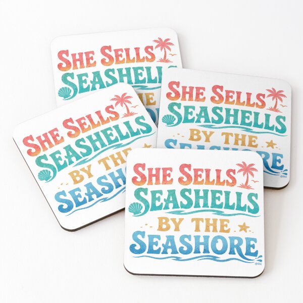 Item preview, She Sells Seashells by the Seashore designed and sold by lbl-shop.