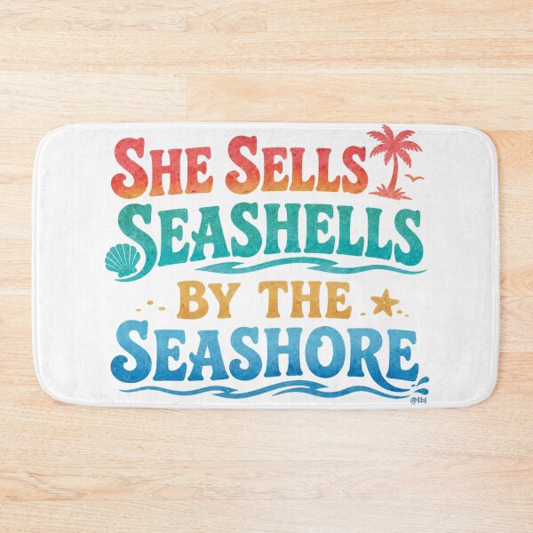 Item preview, She Sells Seashells by the Seashore designed and sold by lbl-shop.