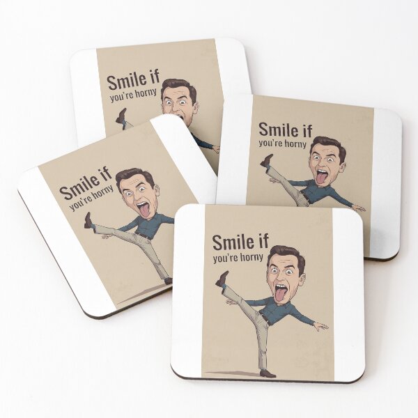 Item preview, Smile If You're Horny | Cheeky Funny Shirt designed and sold by FatCatStudios.