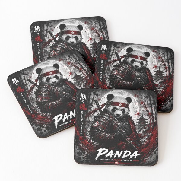 Item preview, Panda Spirit | Samurai Panda Warrior | Japanese Ink Art Graphic Tee designed and sold by SupernovaNote.
