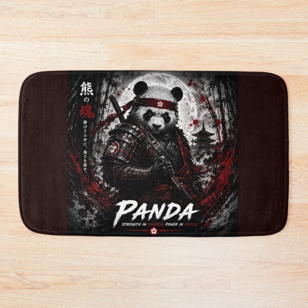 Item preview, Panda Spirit | Samurai Panda Warrior | Japanese Ink Art Graphic Tee designed and sold by SupernovaNote.