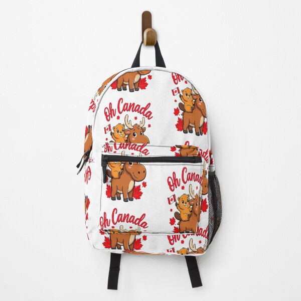 Item preview, Oh Canada Cute Beaver & Moose | Happy Canada Day designed and sold by InspiredCreatives.